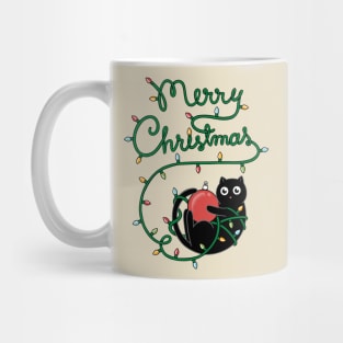 Cat merry christmas Mug